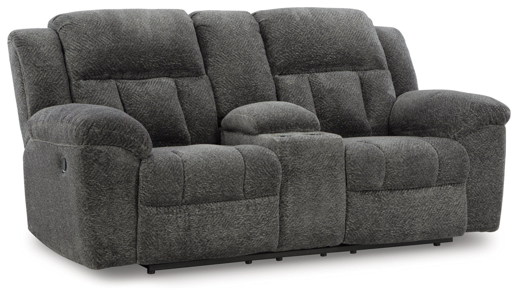 Frohn DBL Reclining Loveseat w/Console by Ashley Furniture
