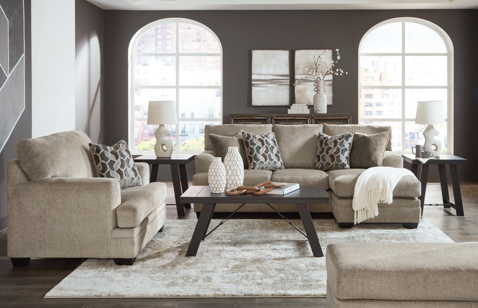 Stonemeade Sofa and Loveseat