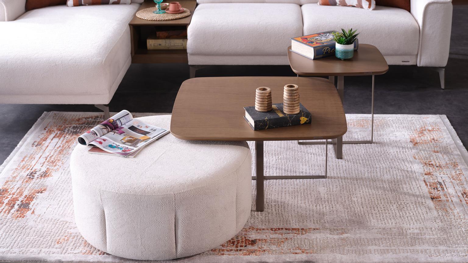 Table basse Atlanta - Petite/Grande par Bellona