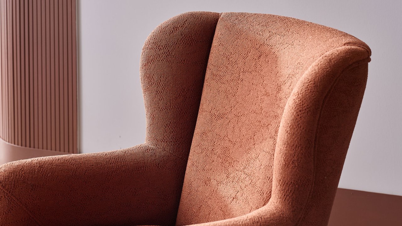 Atlanta Swivel Chair (Peru Brick) by Bellona