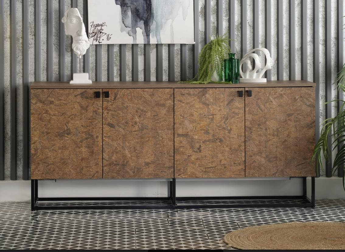 Avenir Console Table Lexington (Xelio Oak) by Bellona Four Door