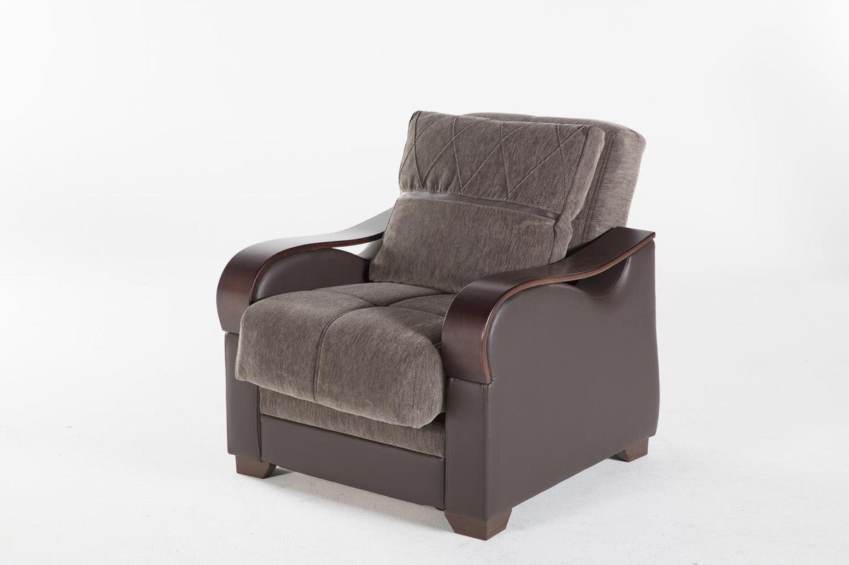 Bennett Armchair by Bellona ARMONI BROWN