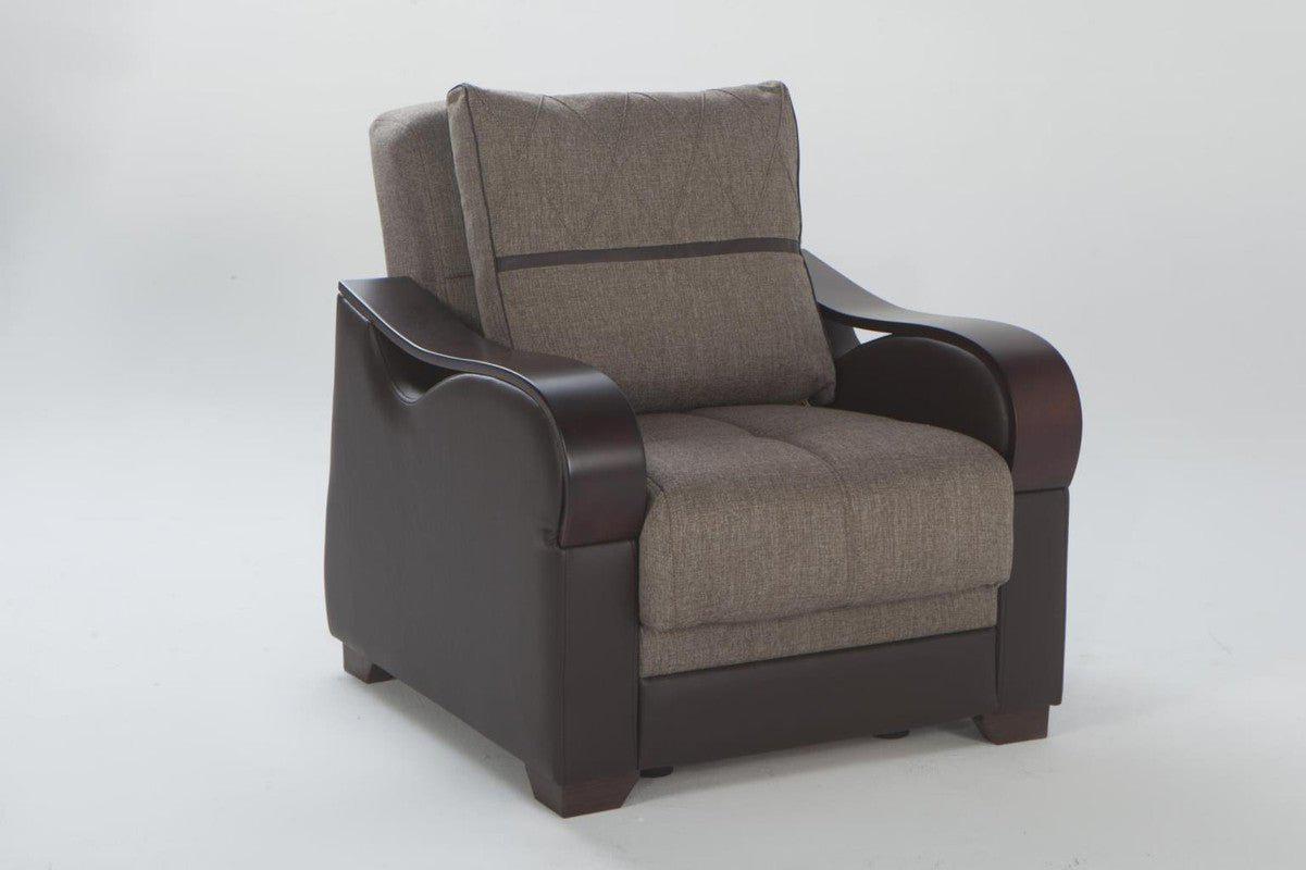 Bennett Armchair by Bellona REDEYEF BROWN