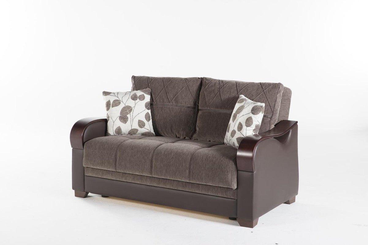 Bennett Love Seat by Bellona ARMONI BROWN