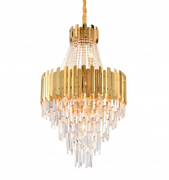 BI GOLD STAINLESS STEEL FRAME LT - CRYSTAL