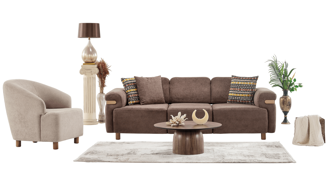 BOSTON Living Room Set Sofa Loveseat Armchair - Berre Furniture