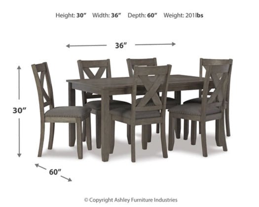 CAITBROOK RECT DRM TABLE SET