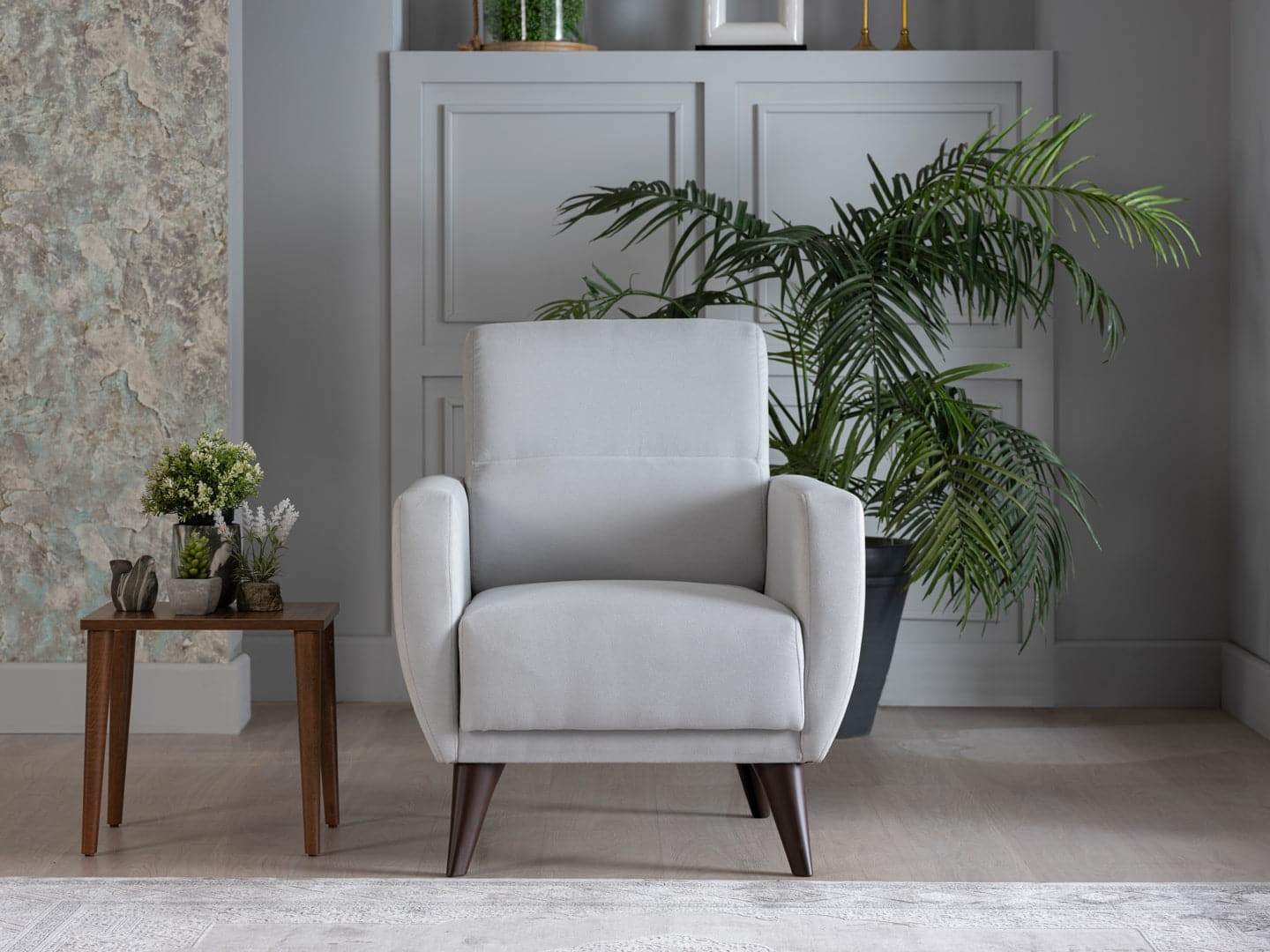 Chair In A Box-Flexy by Bellona ZIGANA LIGHT GRAY