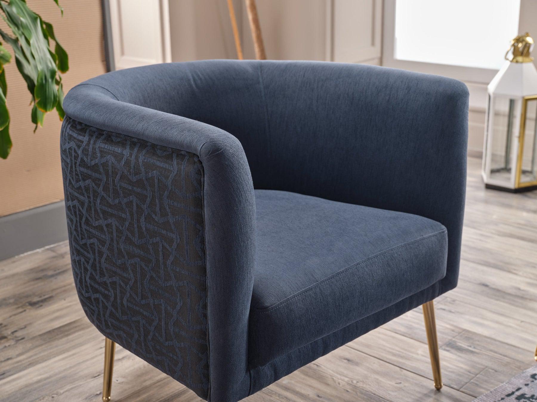 Cloak Accent Armchair by Bellona CLOAK NAVY
