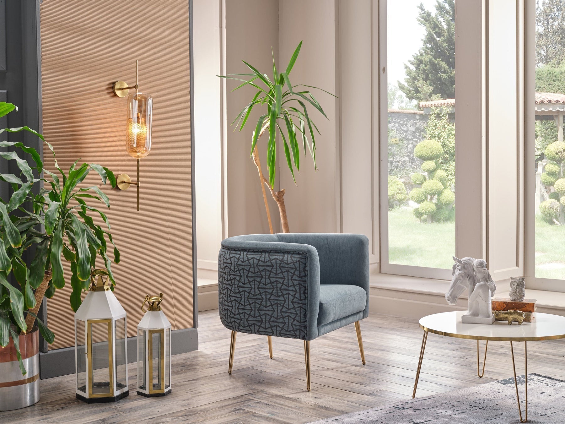 Cloak Accent Armchair by Bellona CLOAK GREEN