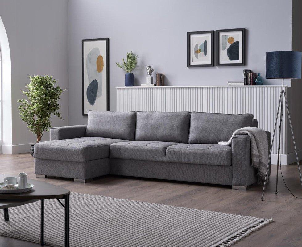 Cooper Sleeper Sectional by Bellona SPAR LIGHT GRAY