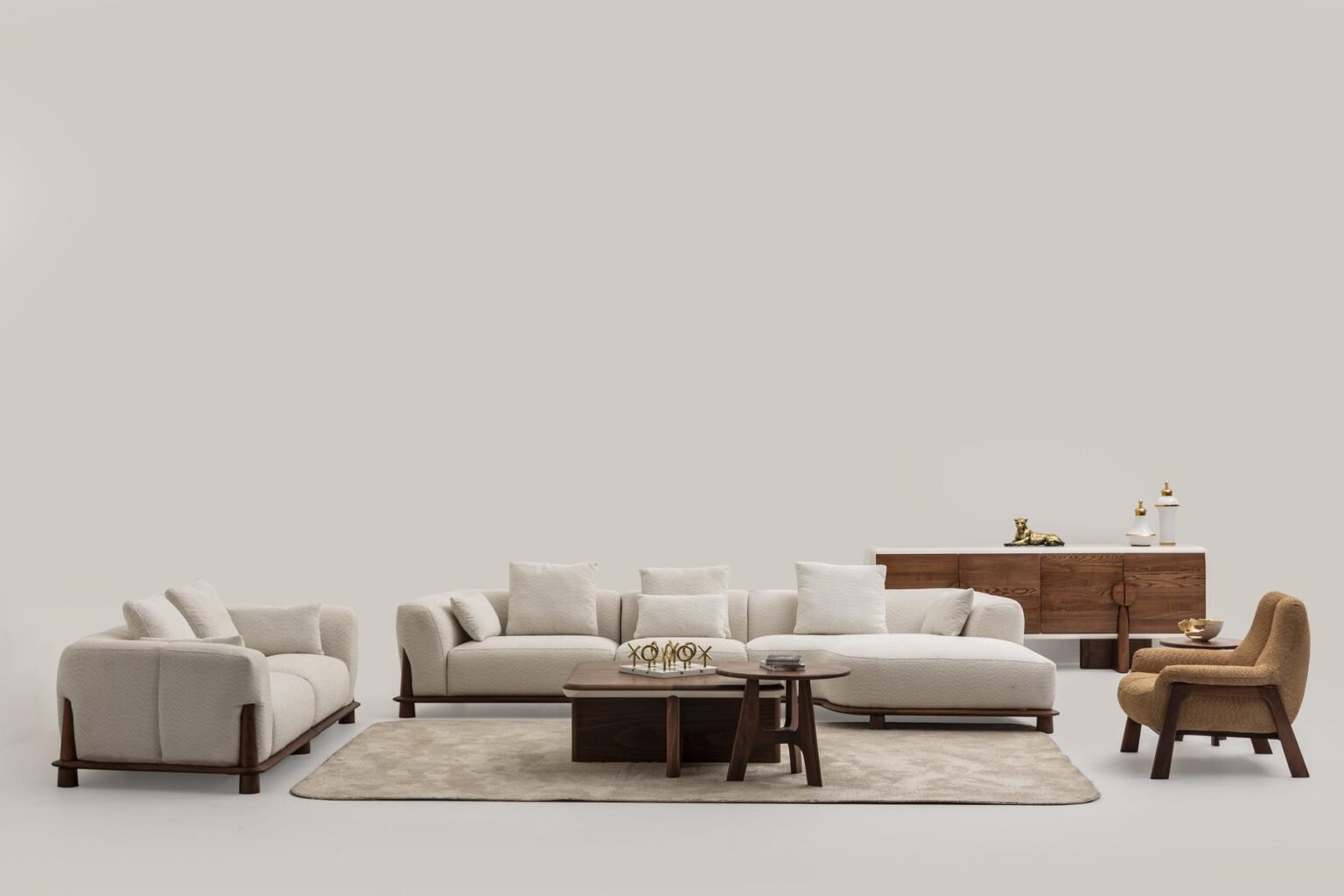 Corvette Corner Sofa Set - Berre Furniture