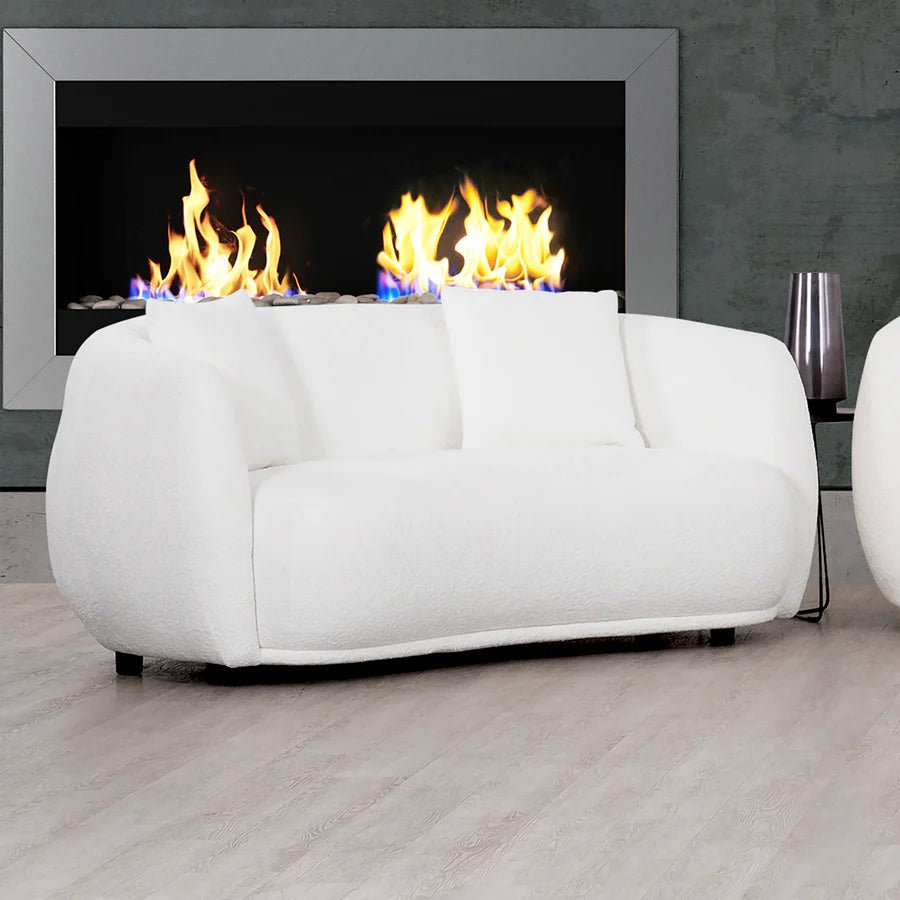 DIANA Boucle Loveseat - Berre Furniture