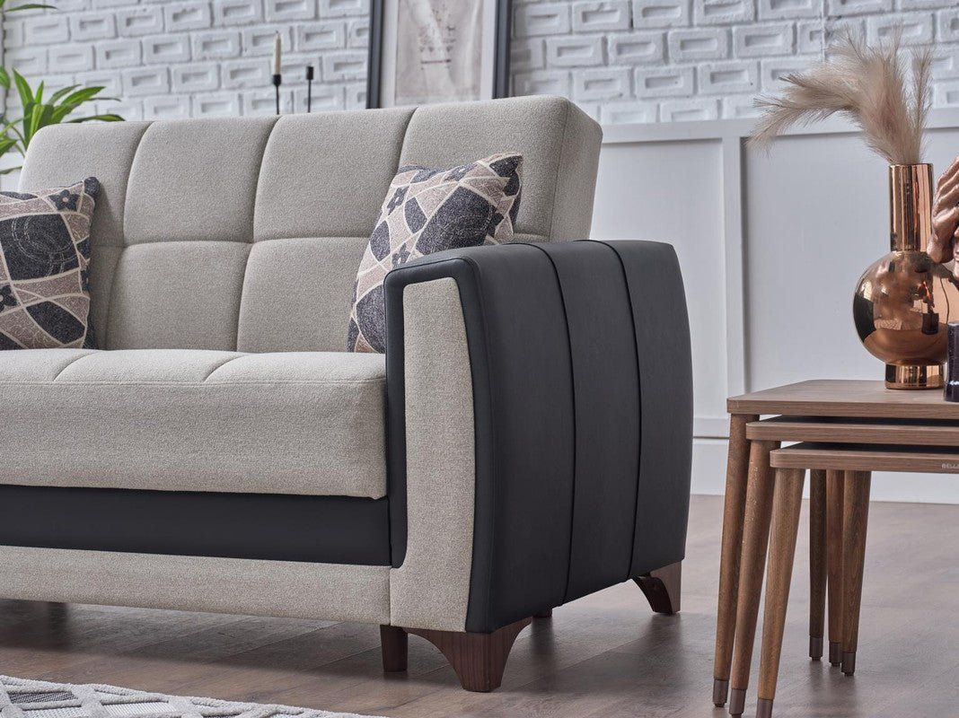 Dublin 3 Seat Sleeper Sofa (Boss Cream) by Bellona