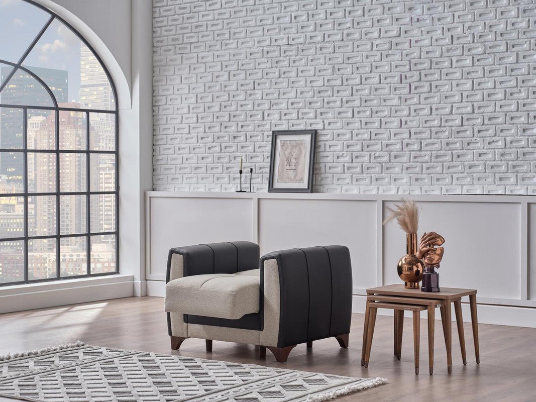 Dublin Armchair (Boss Cream) by Bellona