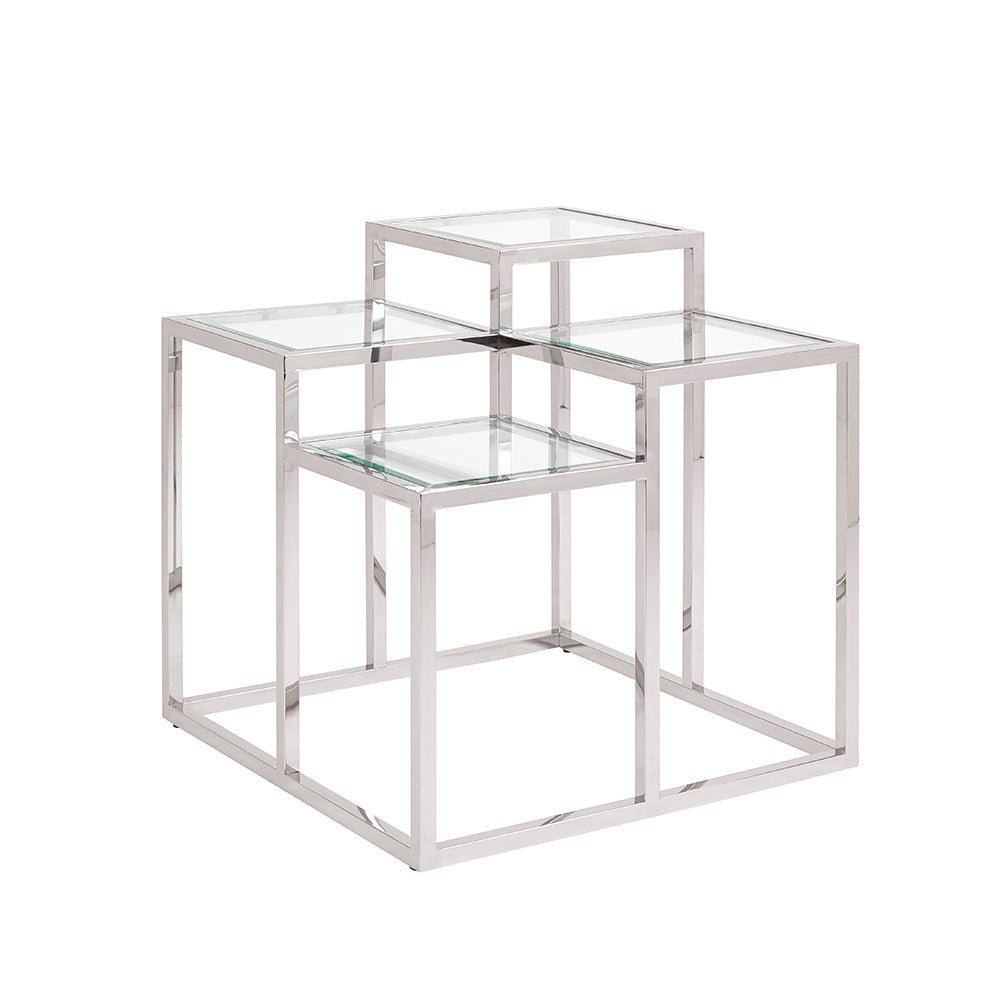 ELMORE End Table Silver