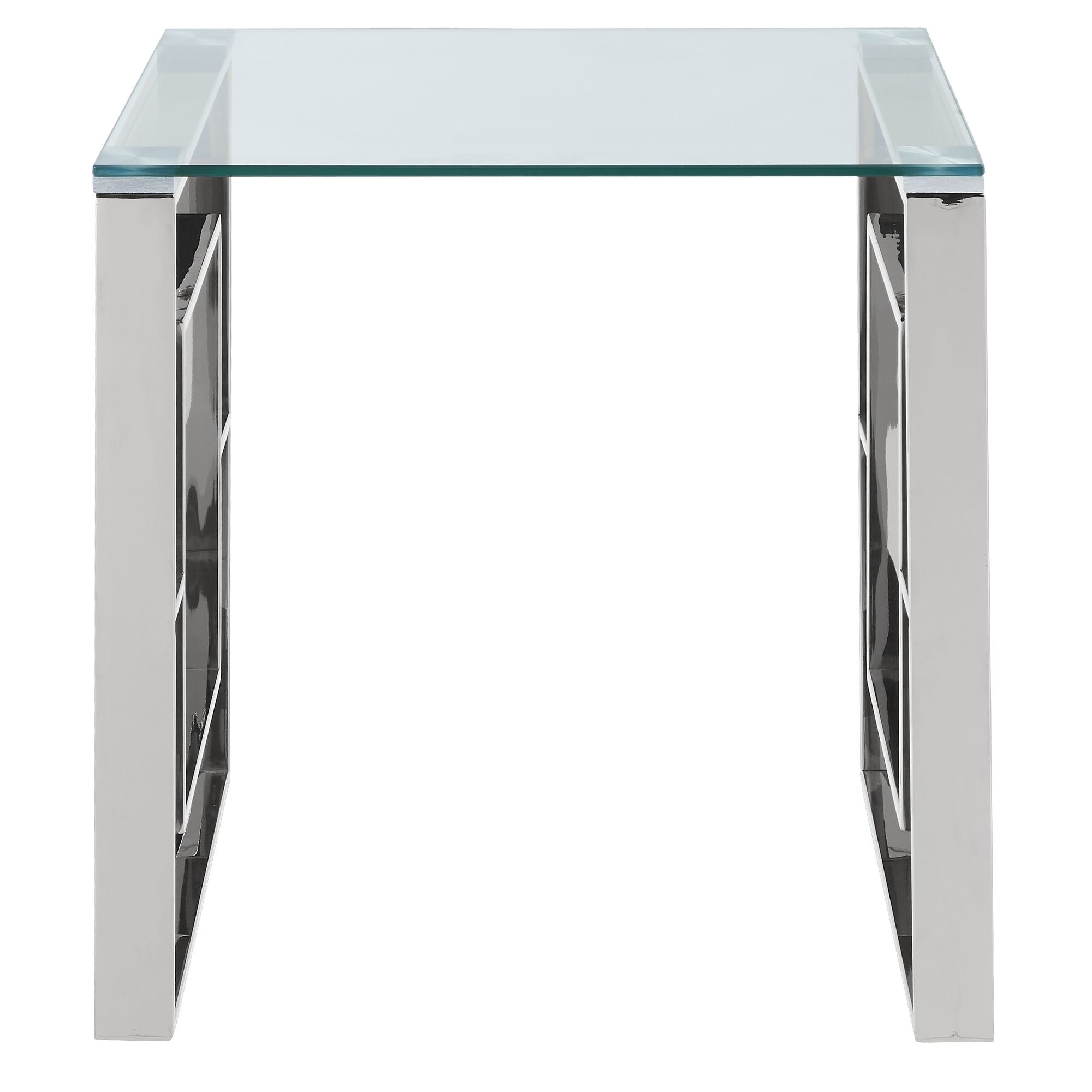 Eros Accent table in Silver - Berre Furniture