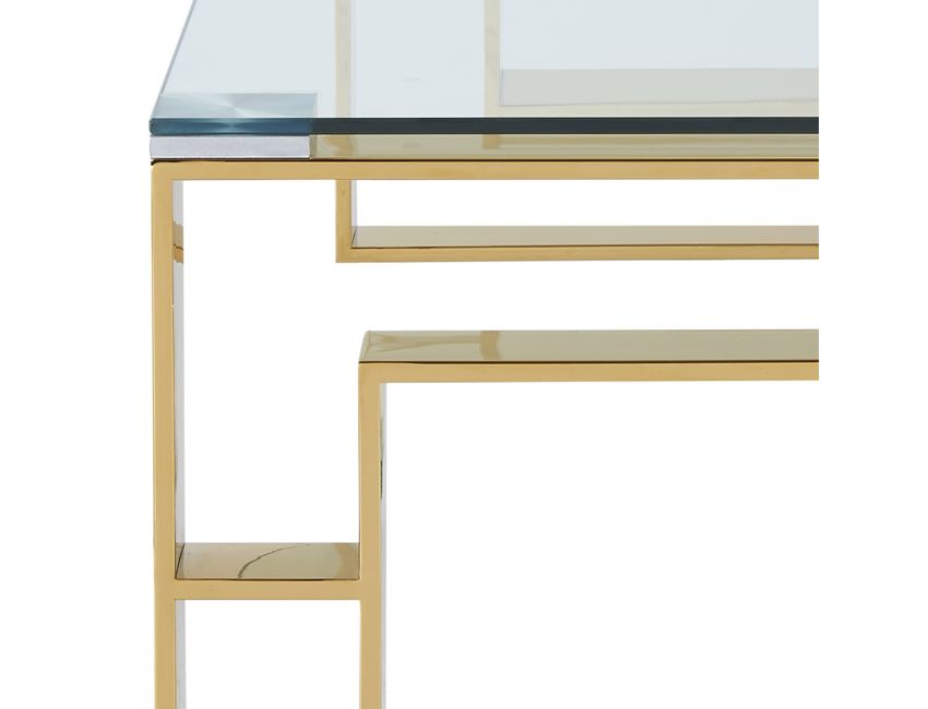 Eros Coffee Table in Gold - Berre Furniture