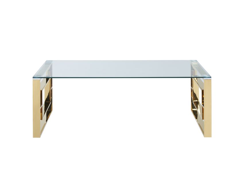 Eros Coffee Table in Gold - Berre Furniture