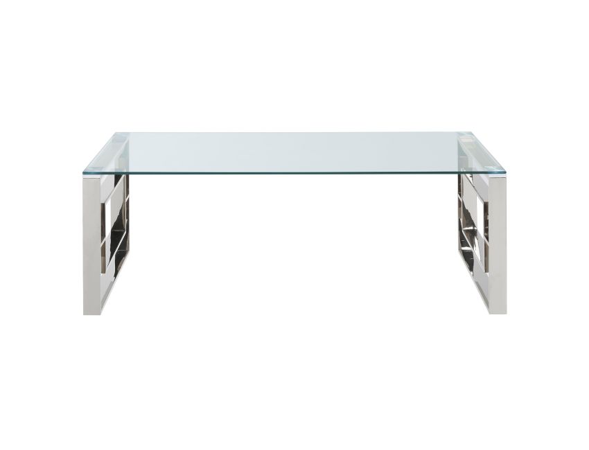 Eros Coffee Table in Silver - Berre Furniture
