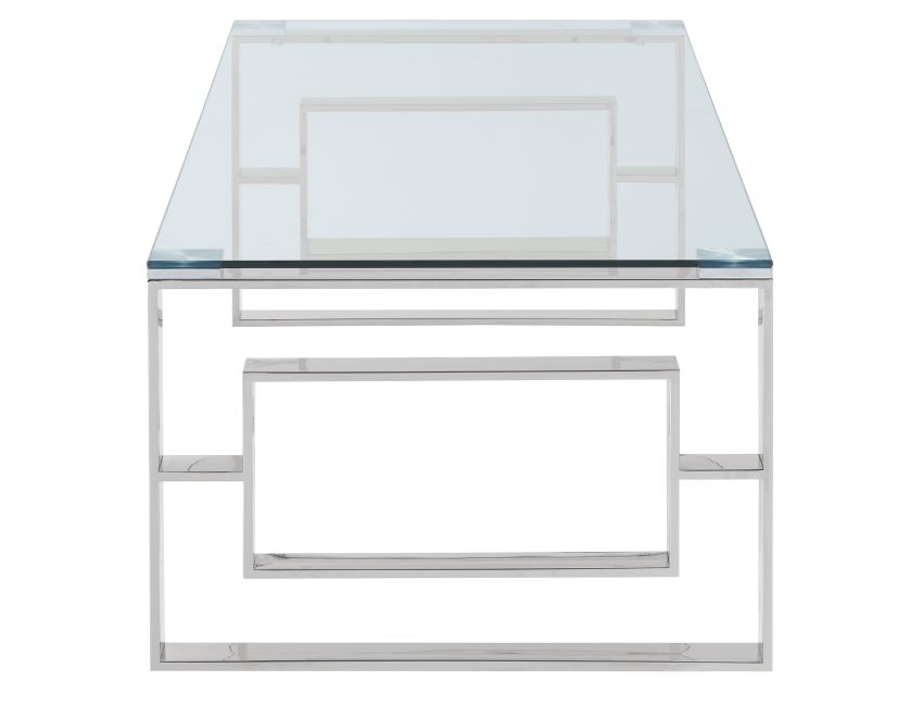 Eros Coffee Table in Silver - Berre Furniture