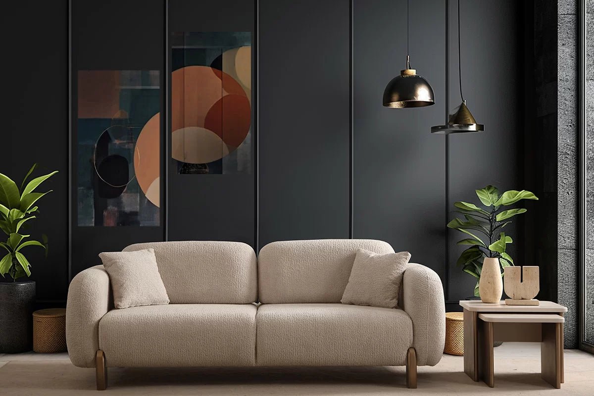 FLORYA Living Room Set - Sofa Loveseat Armchair - Berre Furniture