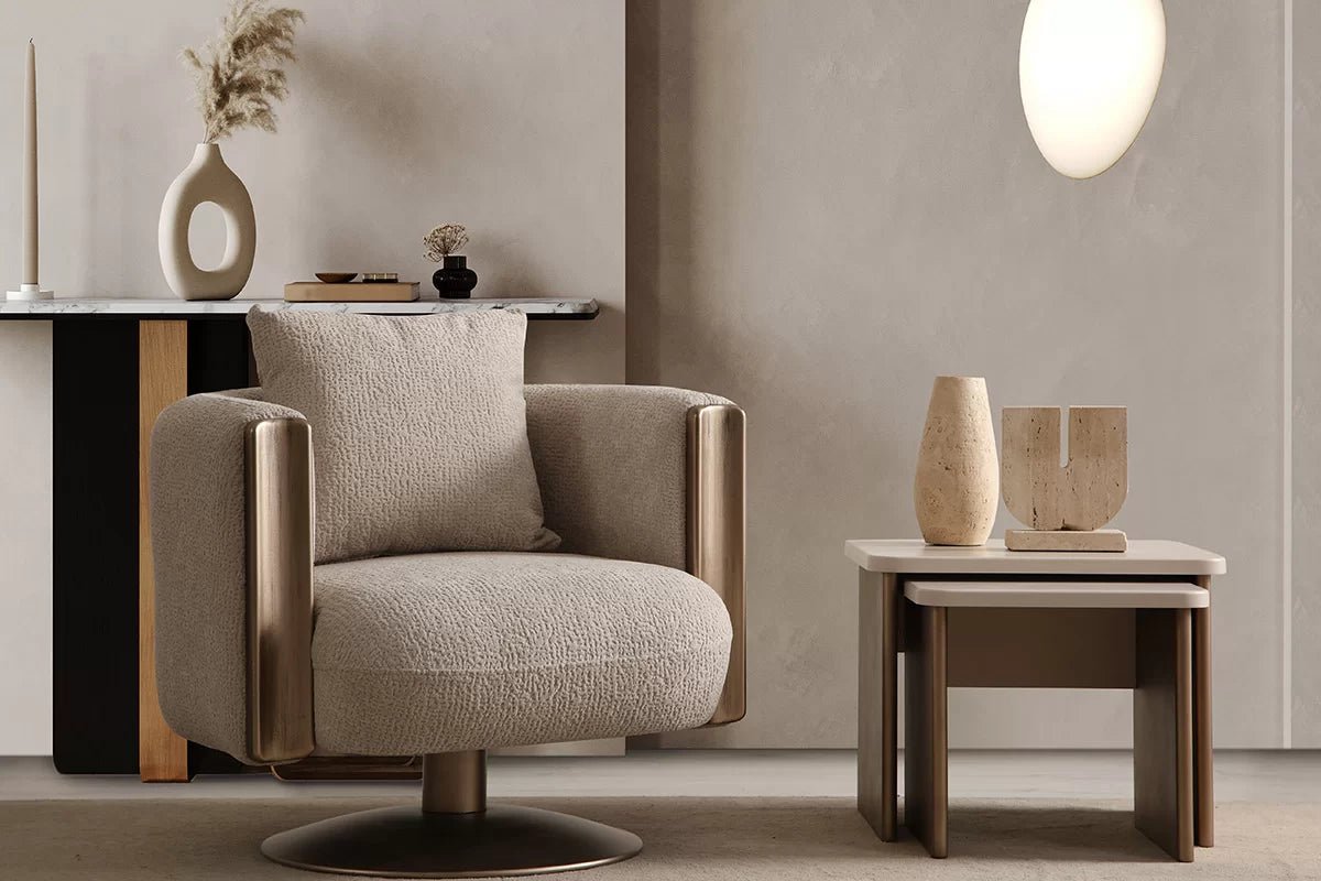 FLORYA Living Room Set - Sofa Loveseat Armchair - Berre Furniture