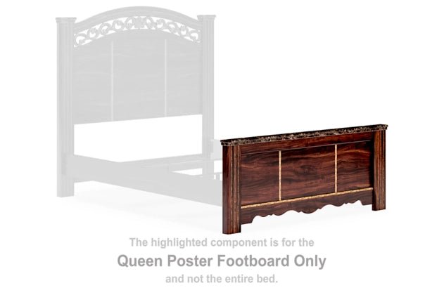 Glosmount Queen Poster Footboard