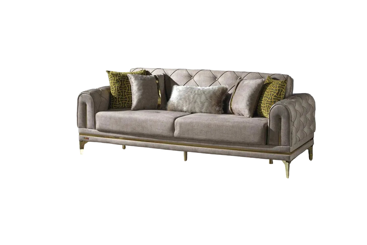 Helena Living Room Set Sofa + Loveseat + FREE Armchair