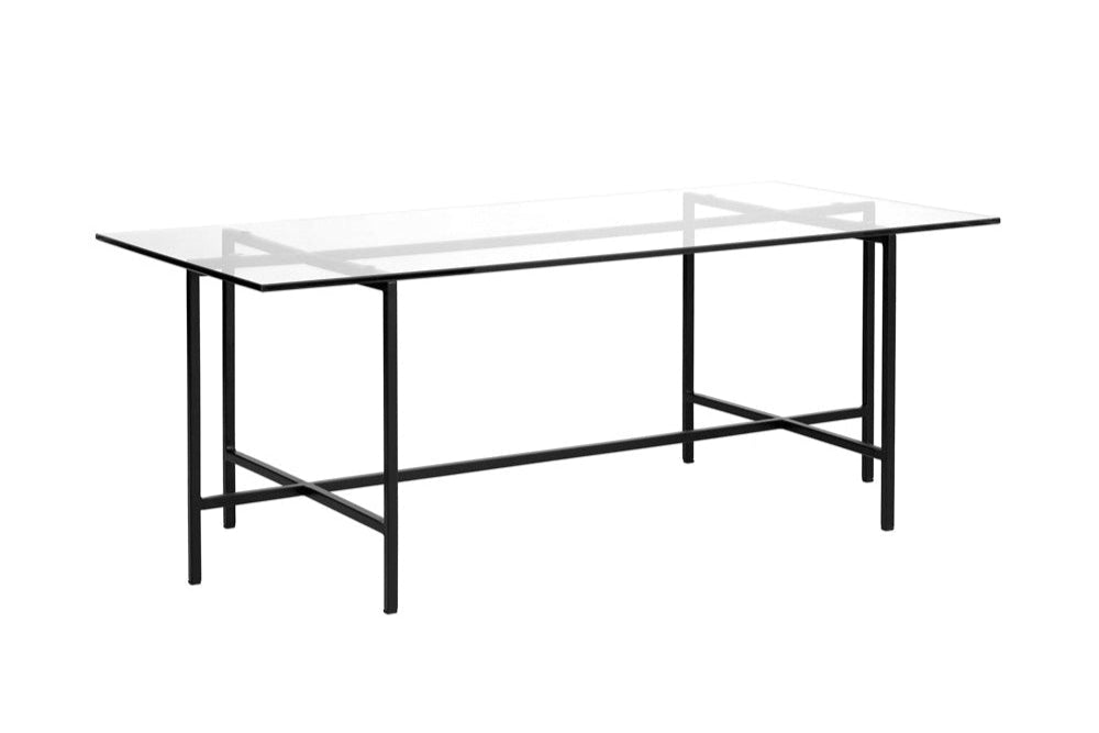 IDA Coffee Table Black Glass