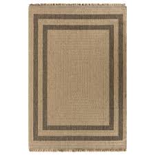 India Black Rug - Berre Furniture