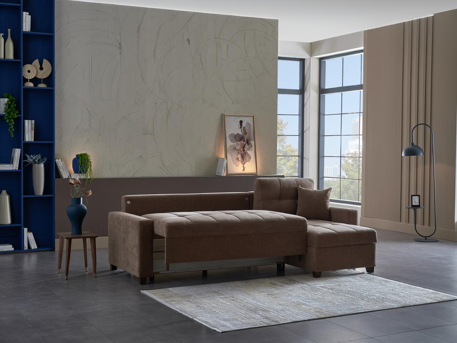 Ivy Sleeper Sectional by Bellona - Berre Furniture