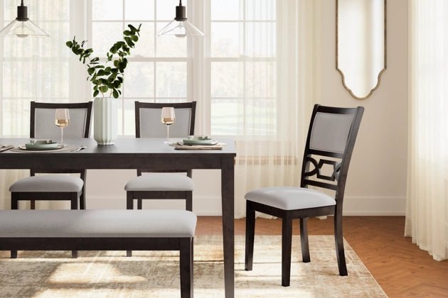 LANGWEST DINING ROOM TABLE (Set of 6)