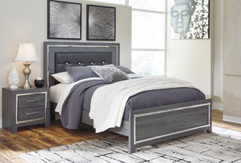 Lodanna Queen Upholstered Panel Bed - Berre Furniture