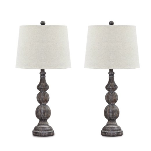 Mair Poly Table Lamp Set of 2 - Berre Furniture