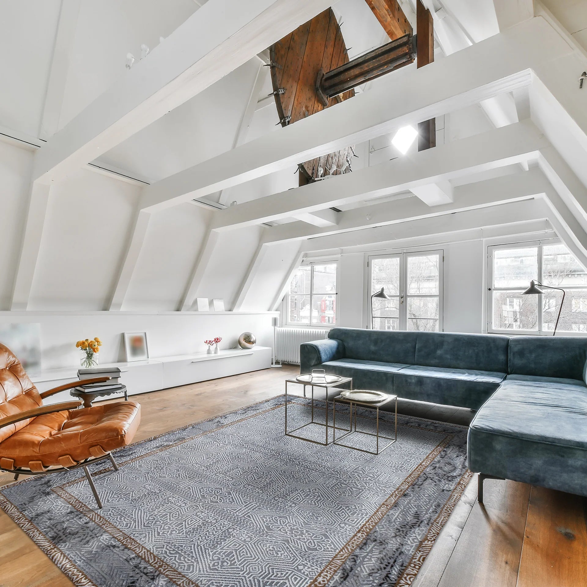 Mey Square Rug - Berre Furniture