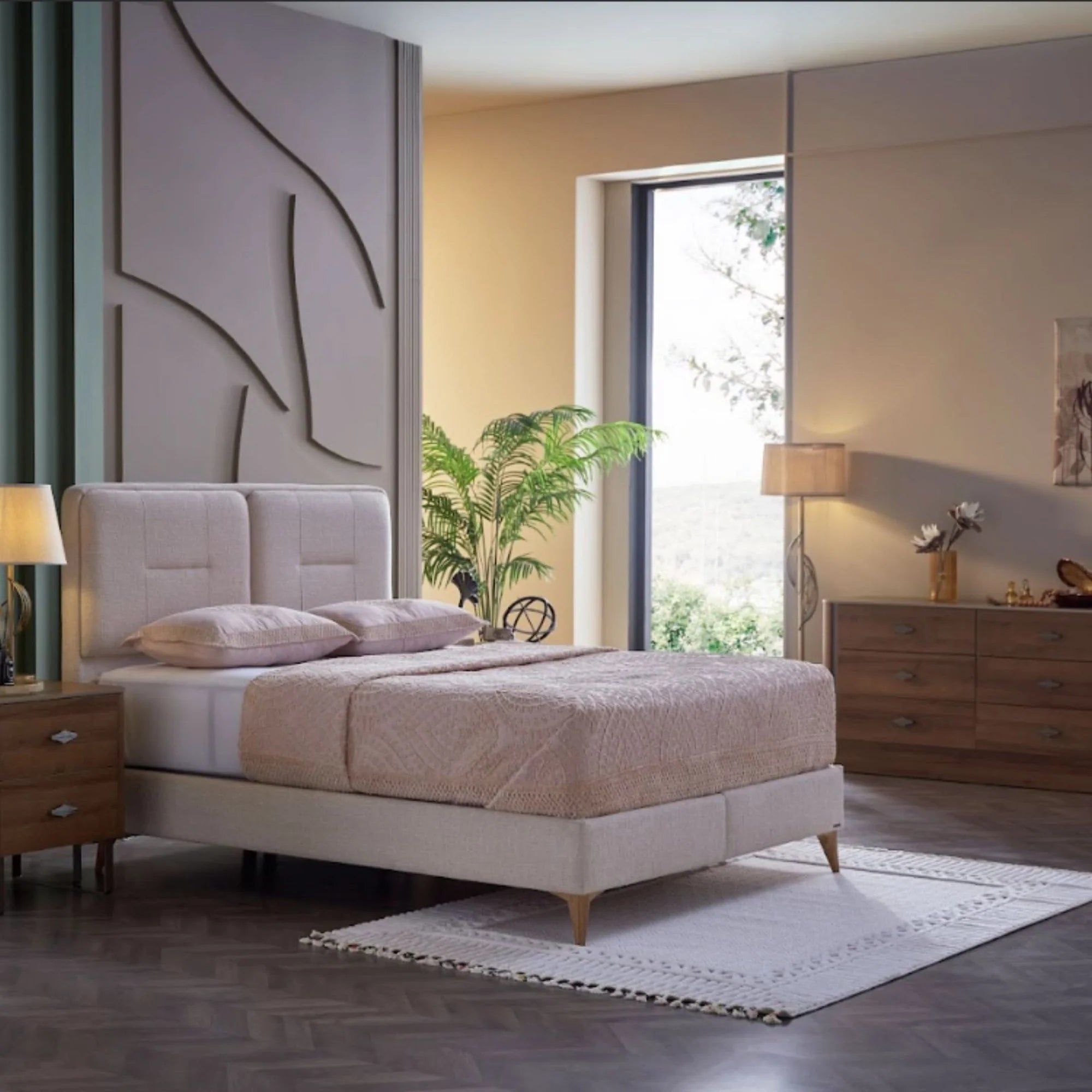 MIRANTE Bed by Bellona - Berre Furniture