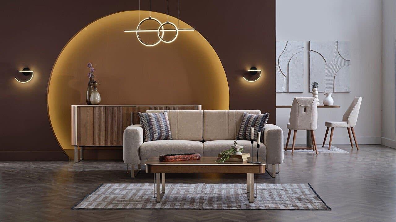 Mirante Loveseat by Bellona BEATTO CREAM