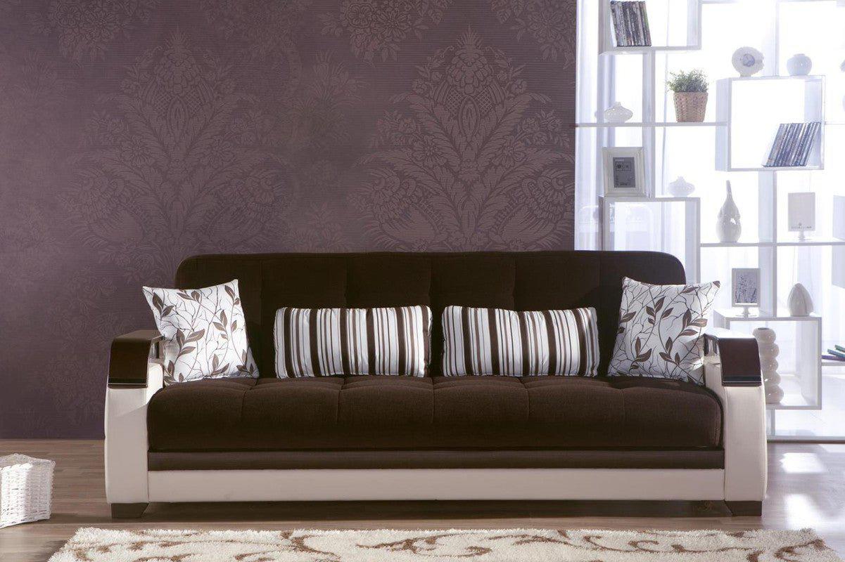 Natural 3 Seat Sleeper Sofa by Bellona COLINS BROWN