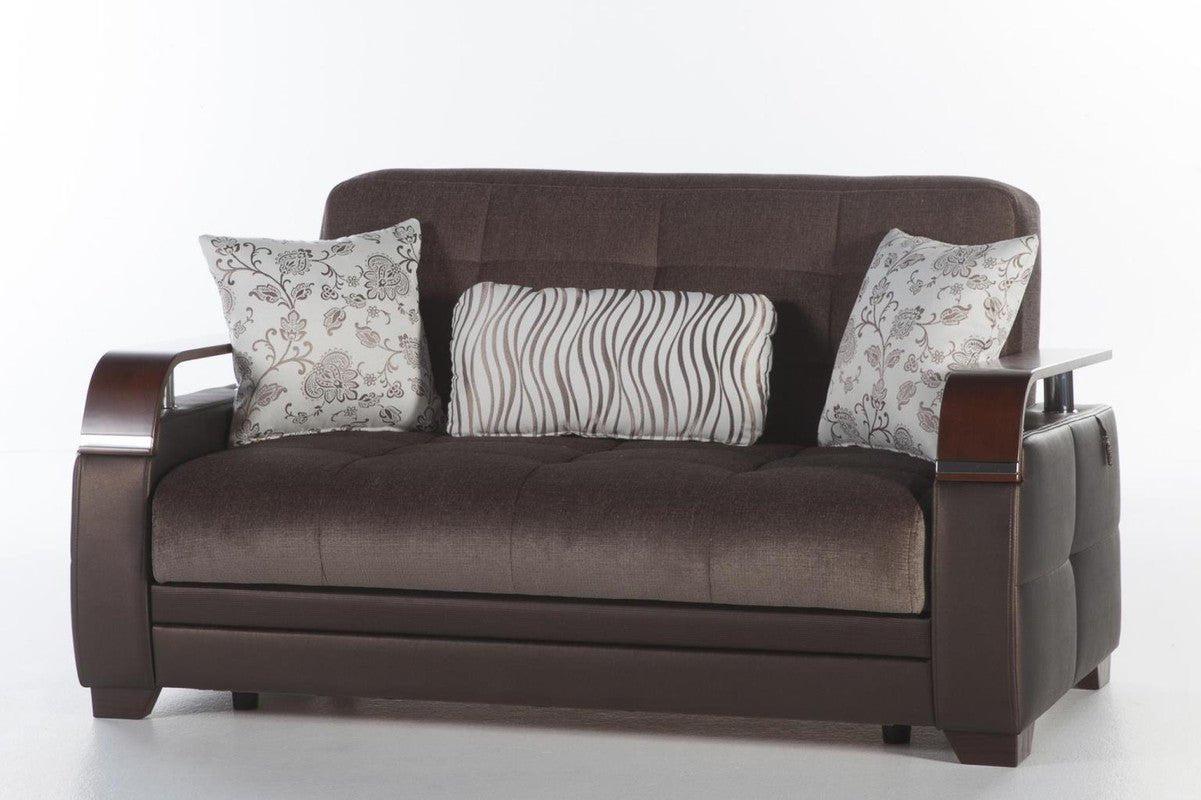 Natural Love Seat by Bellona PRESTIGE BROWN
