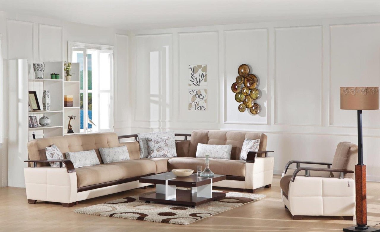 Natural Sleeper Sectional by Bellona NAOMI L.BROWN