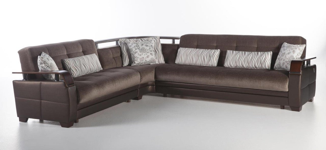 Natural Sleeper Sectional by Bellona