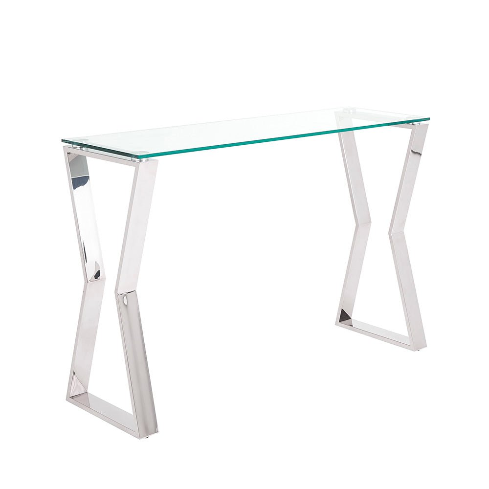 NOA Console Table Chrome