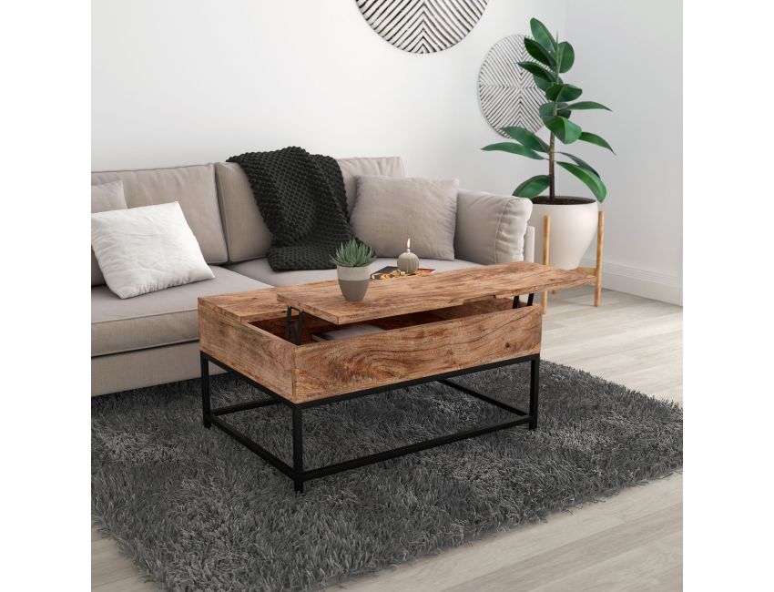 OJAS Rectangular Lift Coffee Table - Berre Furniture