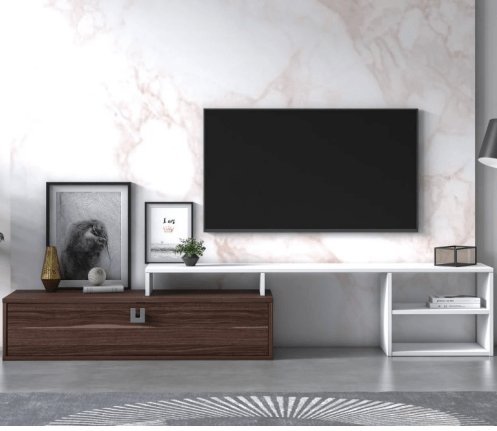 Optima TV Unit Victoria Walnut - Berre Furniture