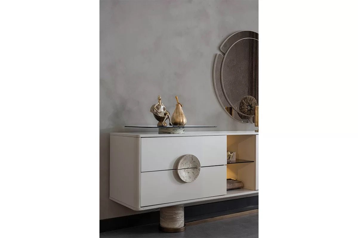 PAMUKKALE BUFFET + MIRROR - Berre Furniture