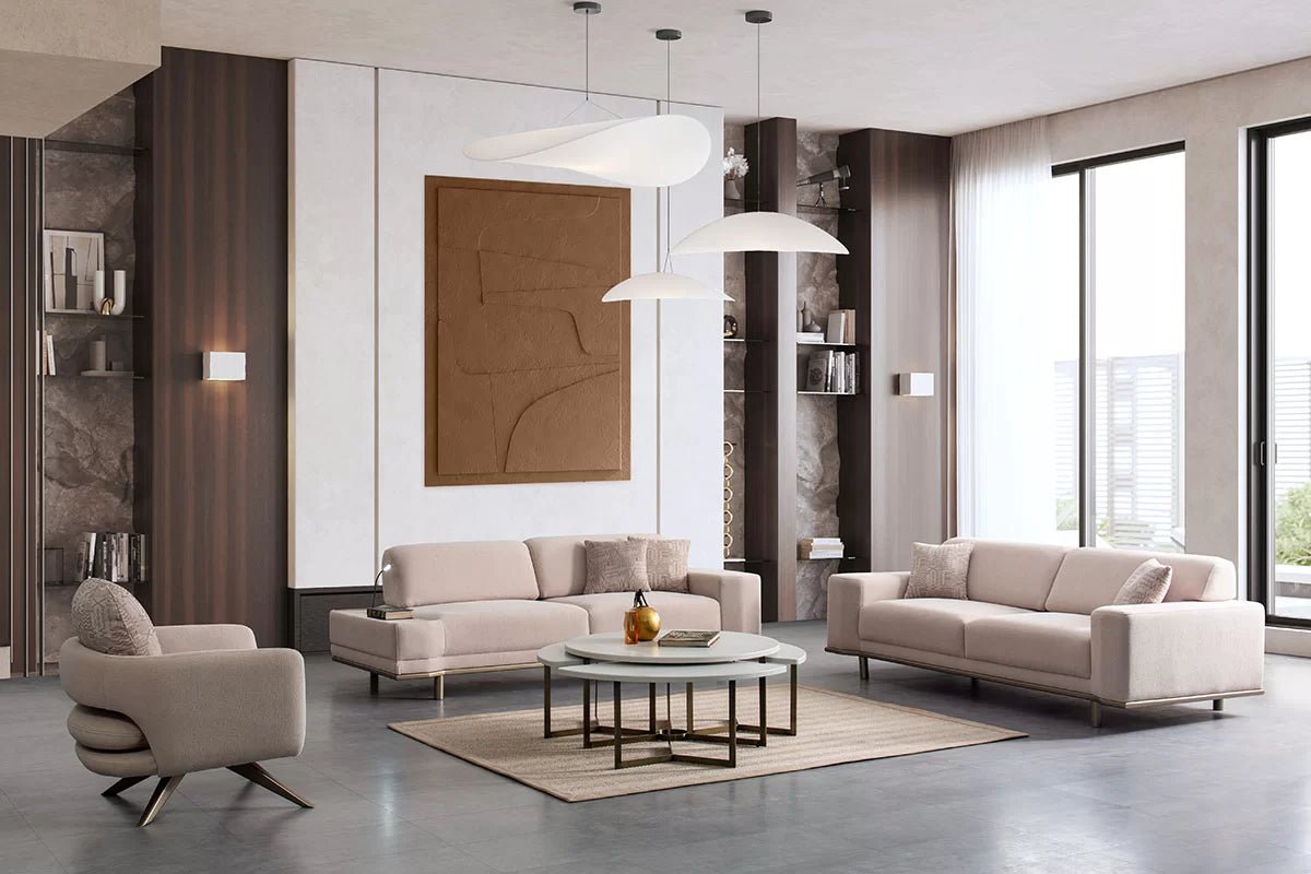 Pamukkale Coffe Table Set - Berre Furniture