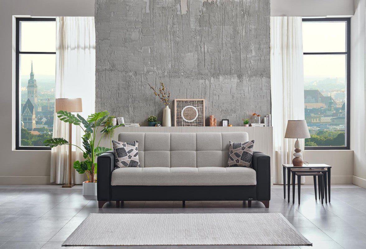 Parma 3 Seat Sleeper Sofa (Boss Cream) by Bellona