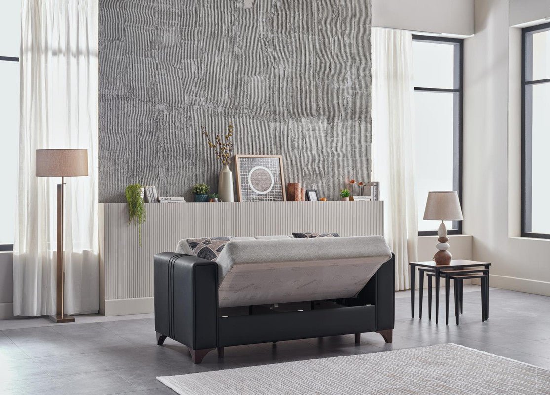 Parma Love Seat (Boss Cream) by Bellona