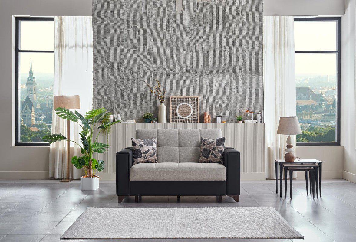 Parma Love Seat (Boss Cream) by Bellona